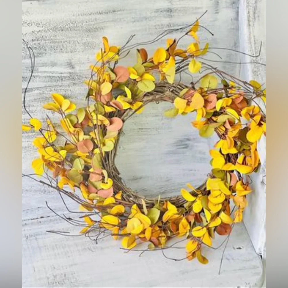 *Mixed Fall Twig Wreath
